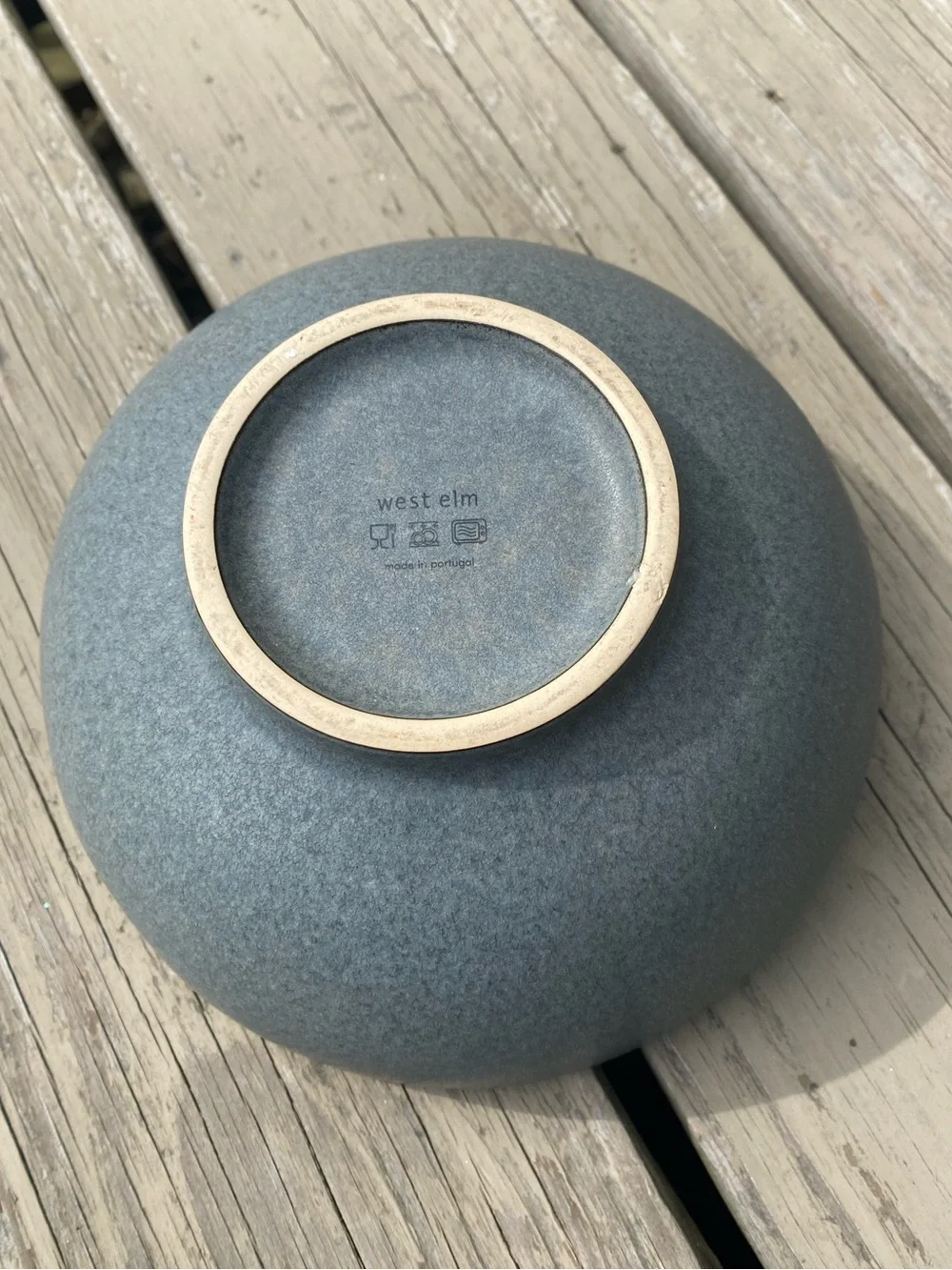 West Elm Kanto Stoneware Ceramic Bowl - 1